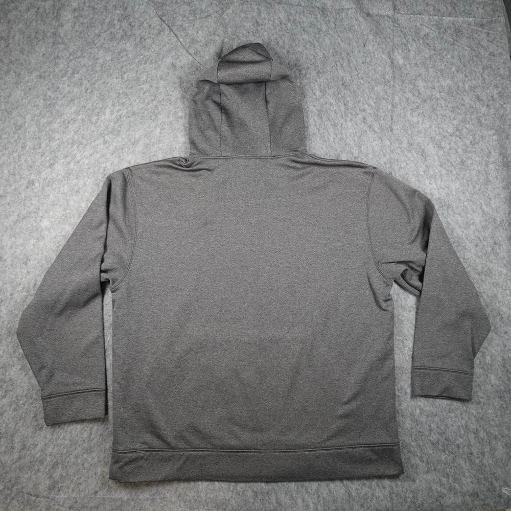 Under Armour Hoodie Mens Extra Large Gray Loose Fit Pullover Sweatshirt - Picture 5 of 9